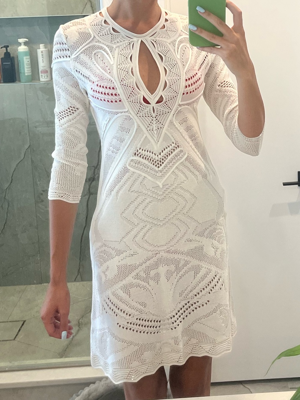 Roberto Cavalli coverup  Lace Dress